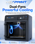 NEX5 Pro Enclosed CoreXY 3D Printer - High Speed, Precision and Safe Home Printing
