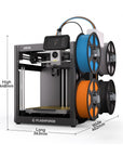 Flashforge AD5X Multicolor 3D Printer - High-Speed Full-Color Printing