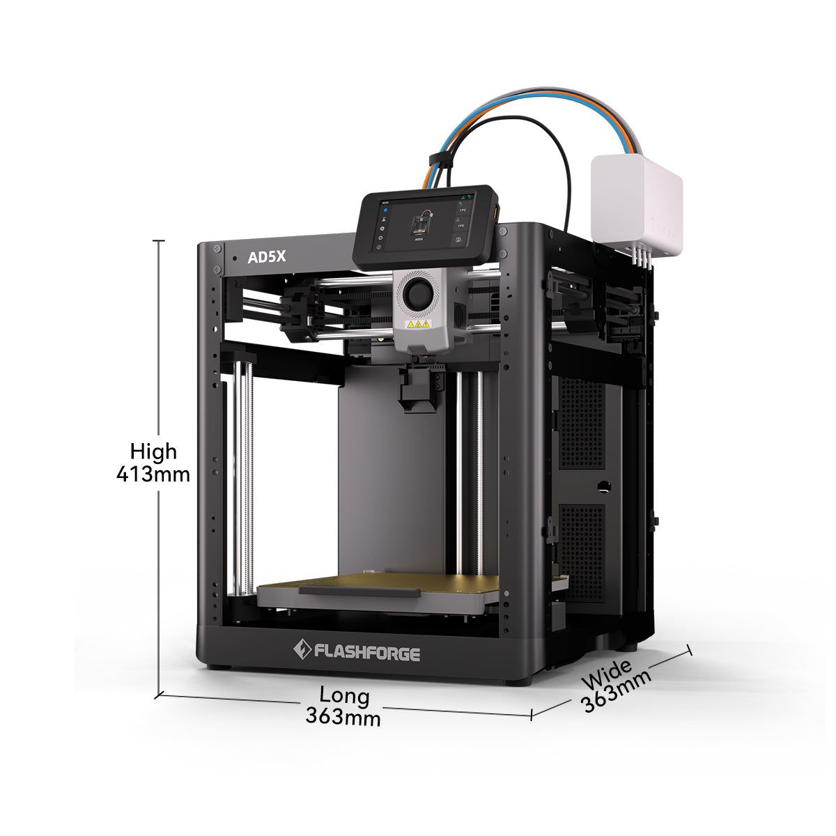 Flashforge AD5X Multicolor 3D Printer - High-Speed Full-Color Printing