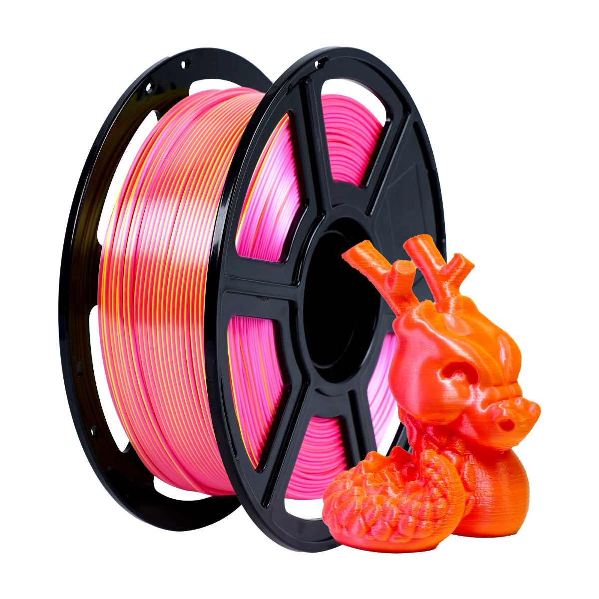 Flashforge PLA Silk+ Dual Color Filament