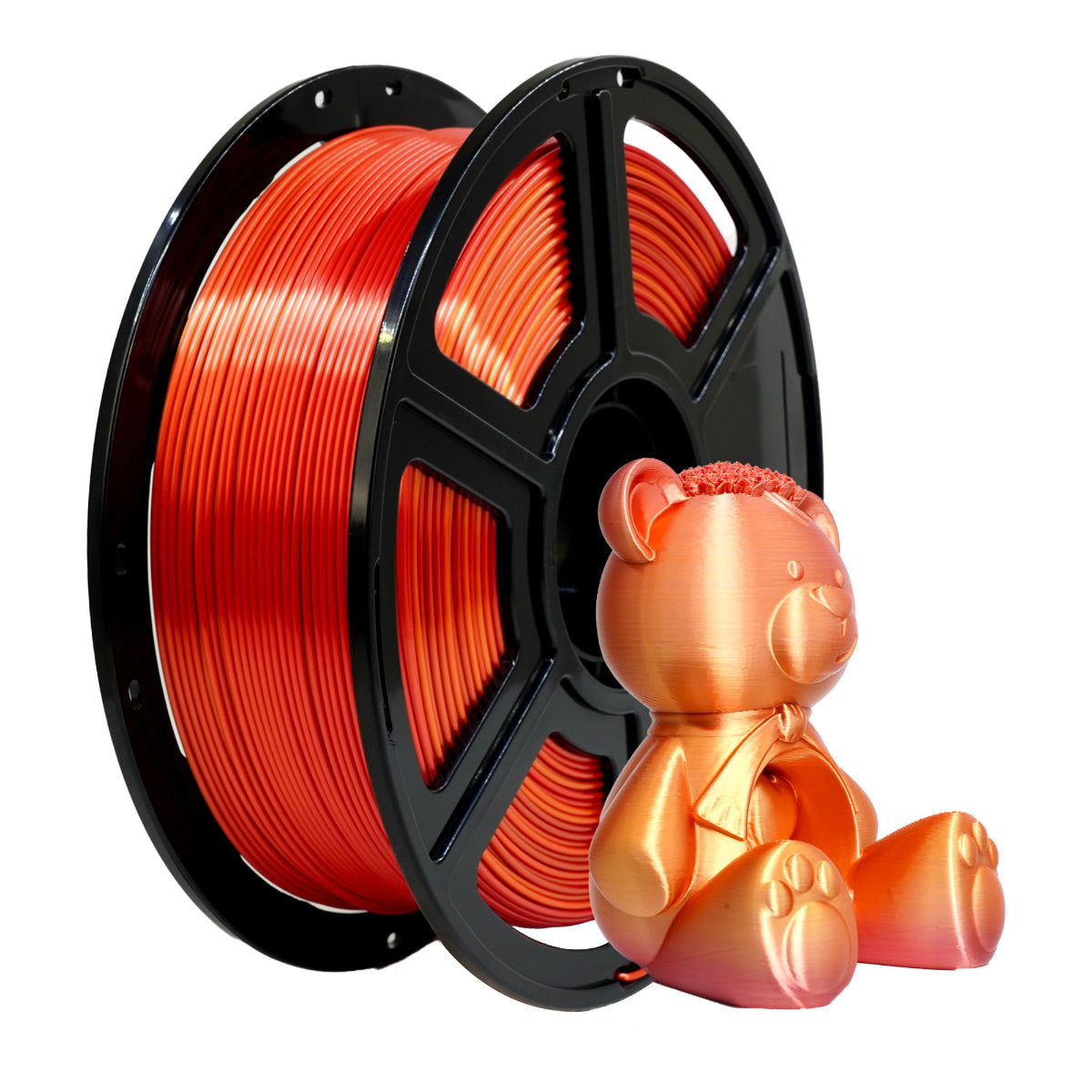 Flashforge PLA Silk+ Dual Color Filament