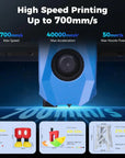 NEX1000 MAX Large-Format CoreXY 3D Printer - 500 x 500 x 500 mm, 700 mm/s