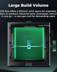 NEX1000 MAX Large-Format CoreXY 3D Printer - 500 x 500 x 500 mm, 700 mm/s