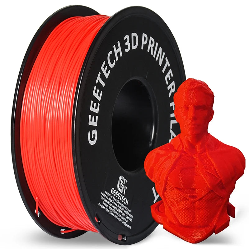 Geeetech Pure PLA Filament 1.75mm 1kg - Tangle-Free, Vacuum Sealed, 0.03mm Precision