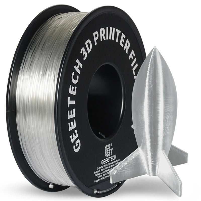 Geeetech Pure PLA Filament 1.75mm 1kg - Tangle-Free, Vacuum Sealed, 0.03mm Precision