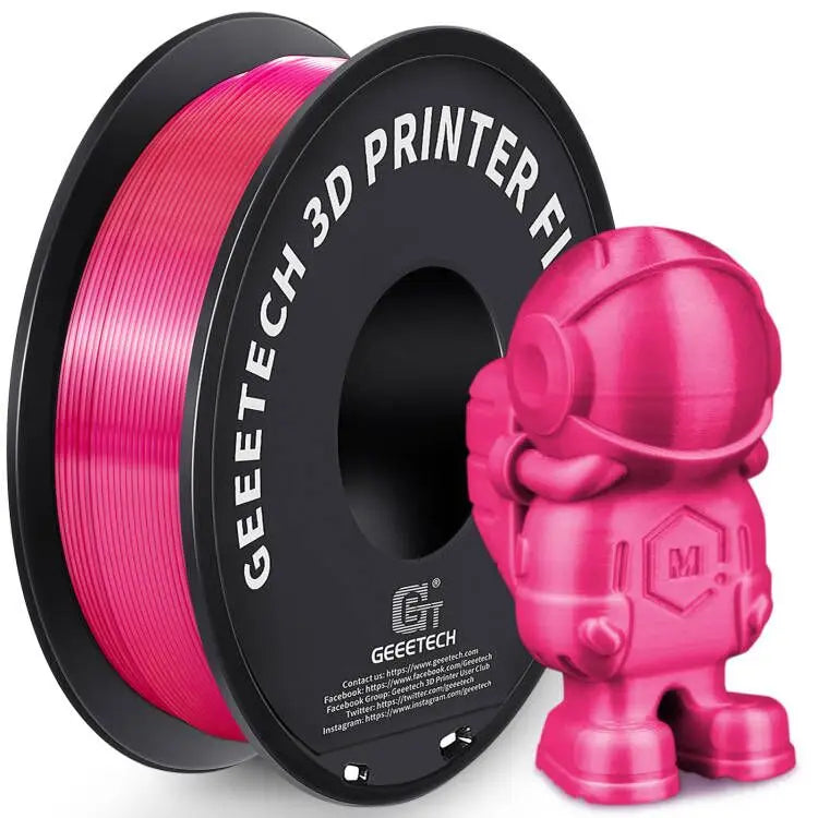 Geeetech Pure PLA Filament 1.75mm 1kg - Tangle-Free, Vacuum Sealed, 0.03mm Precision