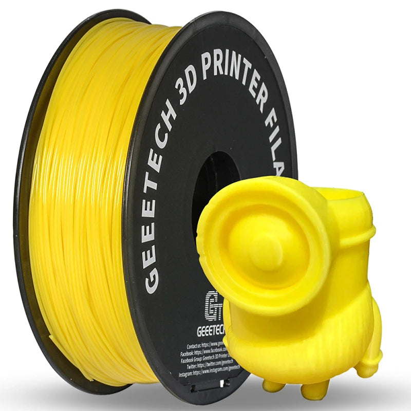 Geeetech Pure PLA Filament 1.75mm 1kg - Tangle-Free, Vacuum Sealed, 0.03mm Precision
