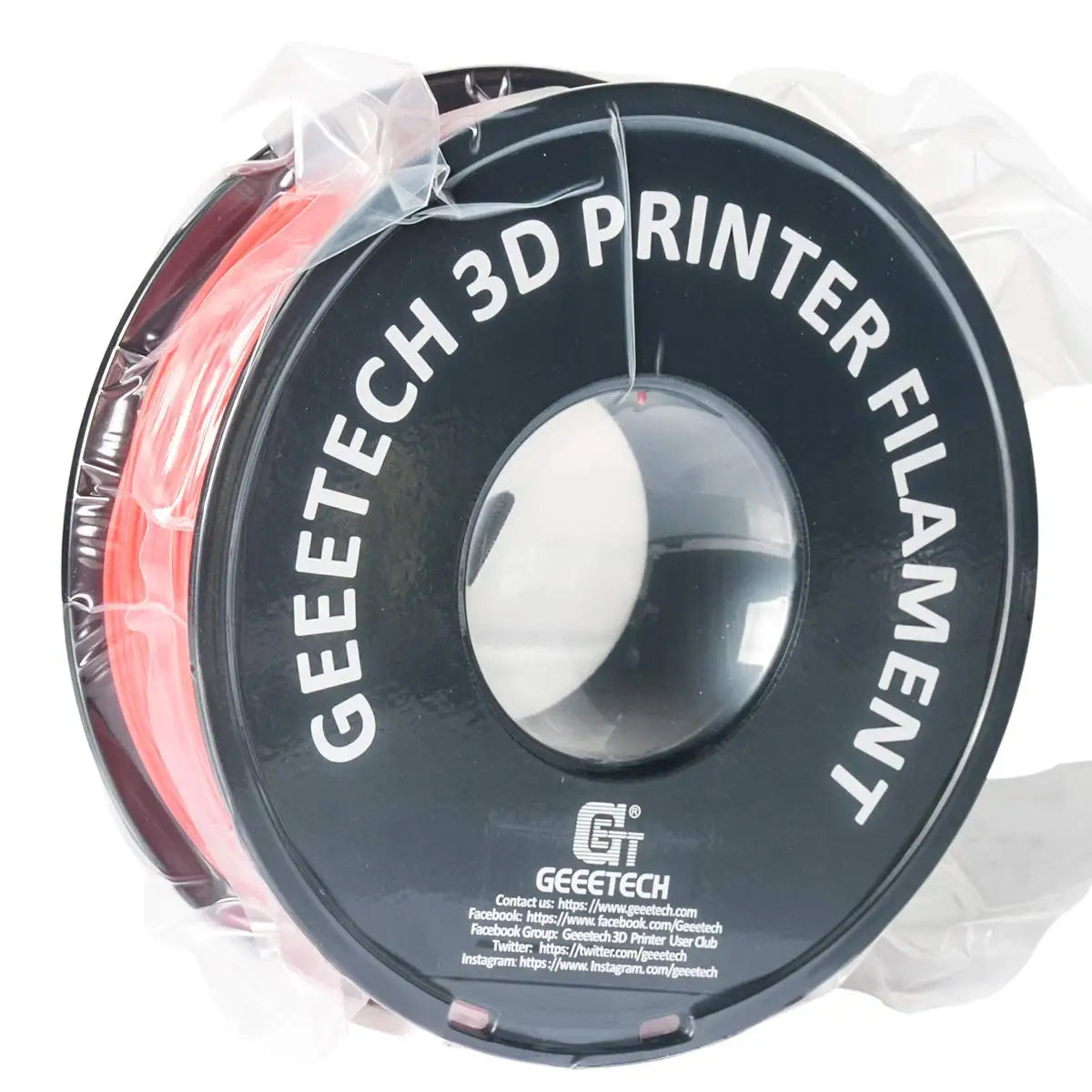 Geeetech Pure PLA Filament 1.75mm 1kg - Tangle-Free, Vacuum Sealed, 0.03mm Precision