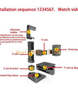 K10 Entry Level 3D Printer with Automatic Slicing Software - Home, Education and DIY
