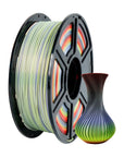 Flashforge PLA Silk+ Rainbow Filament